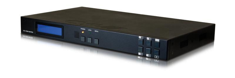CYP Europe Kreuzschiene (HDBaseT) 4x4 HDMI/ LAN/ RS232/ IR/ PoE 100m PU-424HBTE